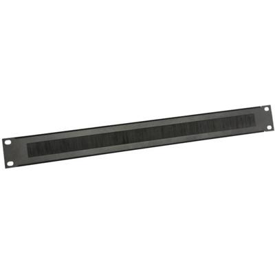 Adam Hall 87221BRUSH 19 inch frontpaneel met borstelstrip 1U Adam Hall 87221BRUSH 19 inch frontpaneel met borstelstrip 1U