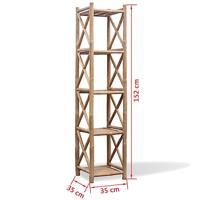 Rek bamboe vijf lagen - thumbnail