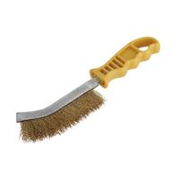 Wolfcraft handdraadborstel | messing | 265mm | 1 stuk - 2716000 - thumbnail