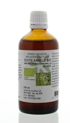 Natura Sanat Matricaria chamomilla/echte kamille tinctuur bio 100 Milliliter Natura Sanat Matricaria chamomilla/echte kamille tinctuur bio 100 Milliliter