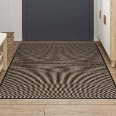 Deurmat 115x200 cm bruin