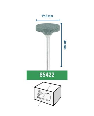 Dremel 2615542232 Siliciumcarbide slijpsteen 19,8 mm 85422 Schacht-Ø 3,2 mm 1 stuk(s)
