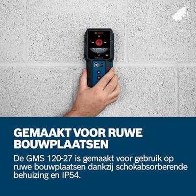 Bosch GMS 120-27 Professional detector incl. tas