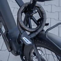 FISCHER FAHRRAD 85861 Gepantserd kettingslot Zwart Sleutelslot - thumbnail