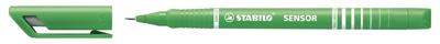STABILO SENSOR fineliner, 0,3 mm, groen STABILO SENSOR fineliner, 0,3 mm, groen