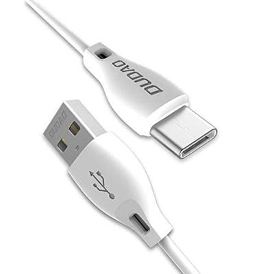 Dudao USB naar USB-C oplader - Oplaadkabel - Datakabel - 1 Meter - Wit Dudao USB naar USB-C oplader - Oplaadkabel - Datakabel - 1 Meter - Wit