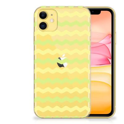 Apple iPhone 11 | TPU bumper | Waves Yellow Apple iPhone 11 | TPU bumper | Waves Yellow