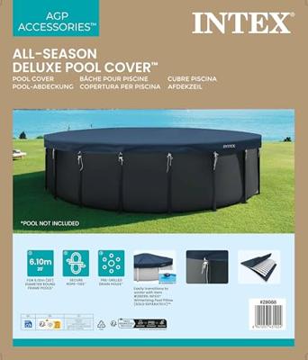 Rond winterzeil 6,10 m x 20 cm