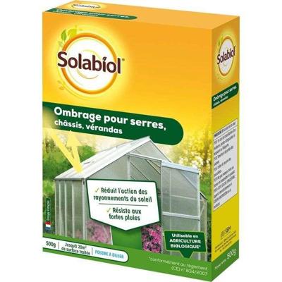 Schaduwdoek voor kassen - SOLABIOL - SOS500 - 500 g net - Voor kassen/koude bakken/serres - Vermindert licht met 60% Schaduwdoek voor kassen - SOLABIOL - SOS500 - 500 g net - Voor kassen/koude bakken/serres - Vermindert licht met 60%