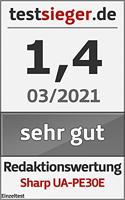 Sharp UA-PE30E-WB Luchtreiniger Zwart - thumbnail