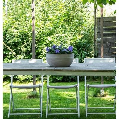 Taglio - GARDEN ID - Green Care Impact Blu-Grigio - 30 x 14 cm - Garanzia 10 anni - 100% riciclato - Resistente ai raggi UV/gelo