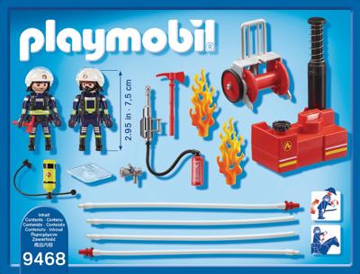 9468 Playmobil Brandweerteam Met Waterpomp