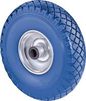 BS Rollen Polyurethaanwiel | wiel-d. 260 mm draagvermogen 160 kg | pechbestendig stalen velg | tunnels | 1 stuk - C91.262 C91.262 - thumbnail