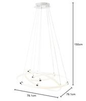 Brilliant Design hanglampPoolen Ø 150cm - G99915/15 - thumbnail