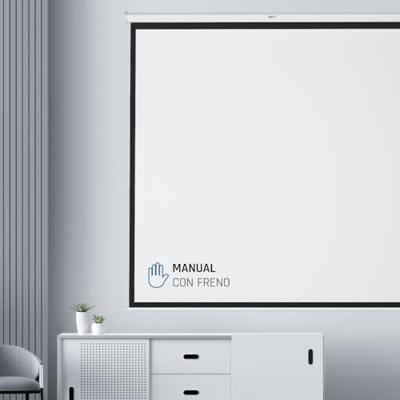 Wall screen iggual MANUAL (200 x 200 cm)
