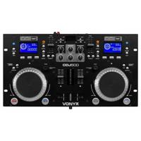Vonyx CDJ500 Dubbele speler met versterker CD/MP3/USB/BT - thumbnail