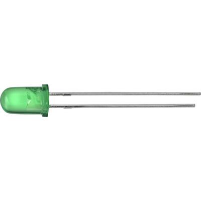 Kingbright L-7113GT Bedrade LED Groen Rond 5 mm 60 mcd 20 ° 20 mA 2.2 V