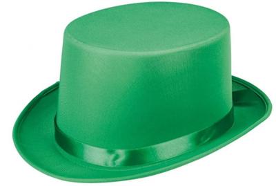 Hoge hoed groen