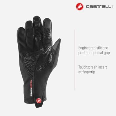 Castelli Spettacolo RoS glove fietshandschoenen zwart heren XL