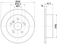 Remschijf 92079300 - thumbnail