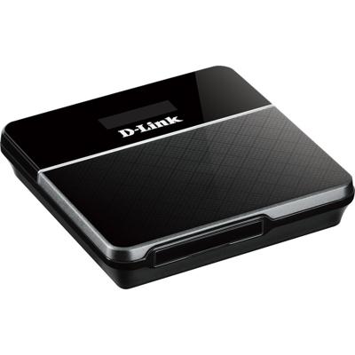 D-Link DWR-932 Mobiele LTE WLAN Hotspot (Single Band, 4G LTE met downloadsnelheid tot 150 Mbps) Zwart
