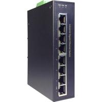 DIGITUS Netwerkswitch 8-poorts - DIN-rail of wandmontage - Gigabit Ethernet RJ45-bussen - DIN-rail - 1 Gb/s - thumbnail