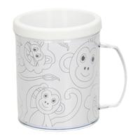 Kleur je eigen Mok Wilde Dieren - thumbnail