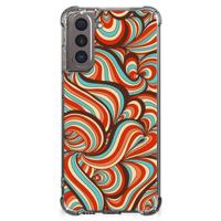 Samsung Galaxy S21 Back Cover Retro - thumbnail