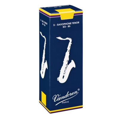 Vandoren Traditional rieten voor Tenor-saxofoon 3, 5 stuks Vandoren Traditional rieten voor Tenor-saxofoon 3, 5 stuks