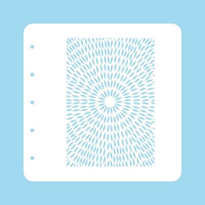 Nellie's Choice • various a6 stencil burst