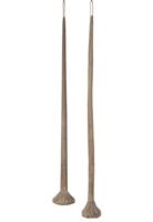 Decoratieve figuren Home ESPRIT Natuurlijk 15 x 15 x 130 cm - thumbnail