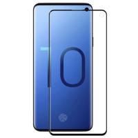 ENKAY Hat-Prins 3D volledig scherm galvaniseren PET gebogen warmte HD Screen Protector voor Galaxy S10 buigen (zwart) - thumbnail
