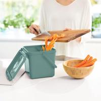 Rotho bio afvalemmer 4,5l mistletoe groen - thumbnail