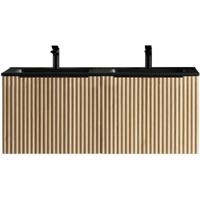 Xellanz Ribella Onderkast Met 2 Laden 2 Uitsparingen - 120x45.2cm - Naturel Eik - thumbnail