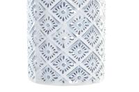 Vaas DKD Home Decor Blauw Wit Porselein Mediterrane 14 x 14 x 30 cm - thumbnail
