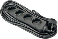 Enzo Tcd ra 4v 5m snoer zwart - 6872406 - thumbnail