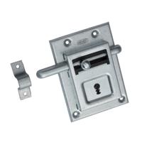Nemef 98/12 Blis.,Opleg Grendelslot, Klaviersleutel, Slotkast Staal Verzinkt - 9009812030 - 9009812030 - thumbnail
