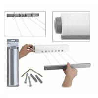 Basic Indoor waslijn 14 m wit/grijs - thumbnail