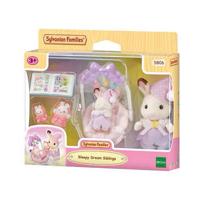 Sylvanian Families 5806 slaperige droomset broer zus - thumbnail