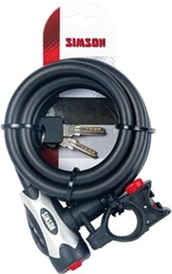 Simson kabelslot pro 12x180 zwart