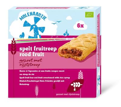 Molenaartje Spelt Fruitreep Rood Fruit Molenaartje Spelt Fruitreep Rood Fruit