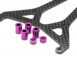 Upper deck set (woven graphite/pro 3)