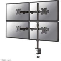 Neomounts FPMA-D550D4BLACK Tafelbeugel voor monitor Aantal monteerbare displays: 4 Display(s) 33,0 cm (13) - 81,3 cm (32) Zwart Kantelbaar, Roteerbaar, - thumbnail