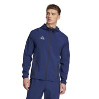 adidas Tiro 25 Vis Tech Competition Hooded Trainingsjack Donkerblauw Zwart - thumbnail