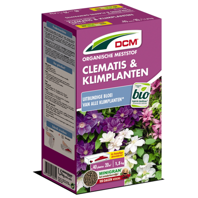 DCM clematis & klimplanten meststof 1.5 kg