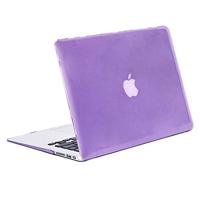 MacBook Air 13.3 inch Kristal structuur hard Kunststof Hoesje / Case (paars) - thumbnail