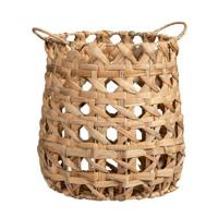 Mand Ovaal - naturel - waterhyacint - 35xØ35 cm - thumbnail