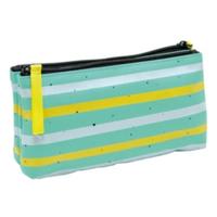 Verhaak etui Breeze junior 23 cm mintblauw/wit/geel - thumbnail