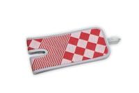 BK mr. gripper afgiethulp geruit rood/wit - thumbnail