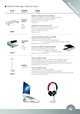 LogiLink BP0007 42 Zwart flat panel muur steun - thumbnail